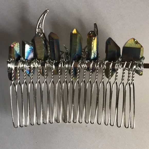 new. crystal hair comb - Picture 5 of 5